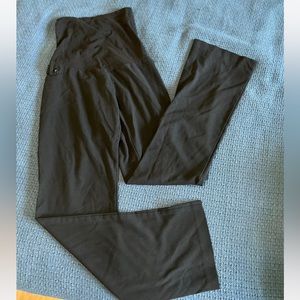 Black maternity work slacks pants